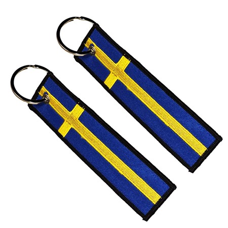 Nøkkelring Svensk Flagg