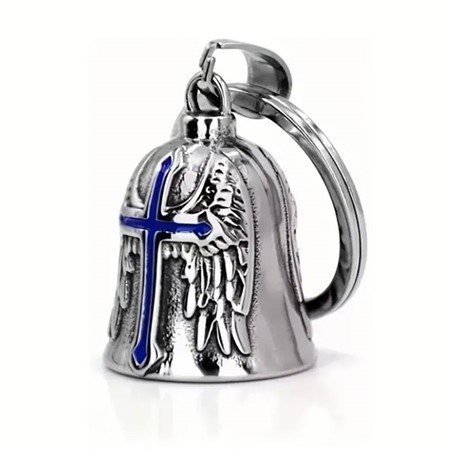 Bullfighter Guardian Bell Holy Cross Blue